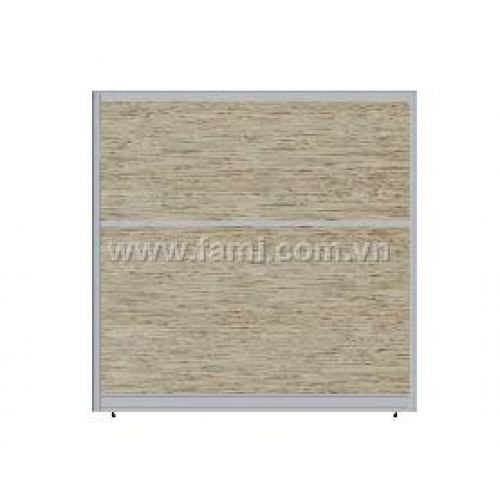 Vách ngăn gỗ 32mm - có ke giữa - có hộp điện- màu PO