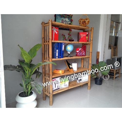 KỆ TRE ĐỰNG SÁCH ĐẸP