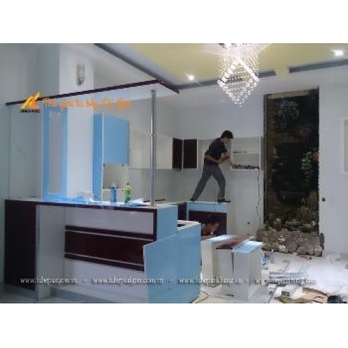 Tủ bếp chị HÒA quận bình chánh DATB24.