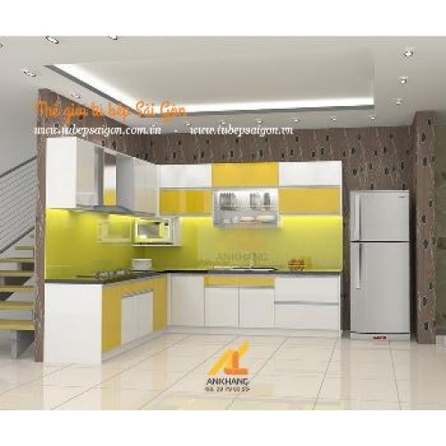 Tủ bếp chữ L TBSGVN017