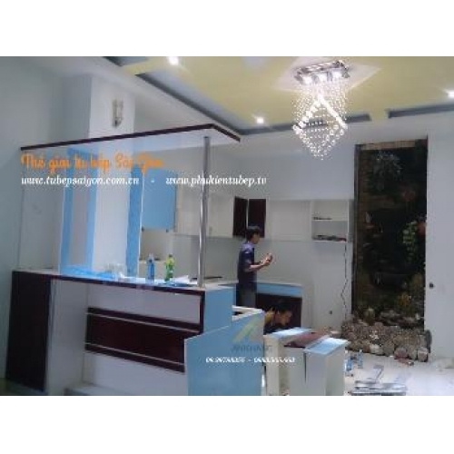 Tủ bếp chị HÒA quận bình chánh DATB24.