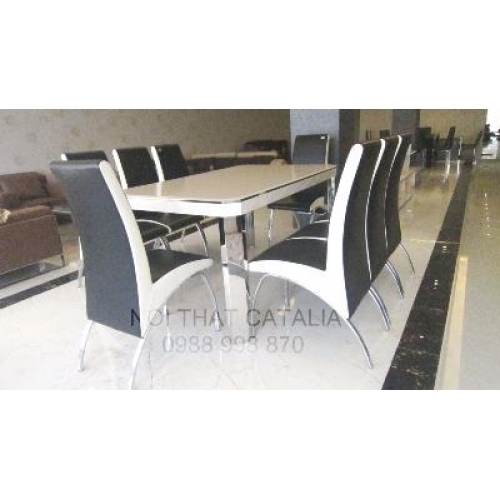 Bàn ghế ăn Cata 2