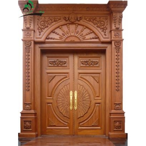 Cửa đi gỗ 2 cánh mở quay loại đặc biệt