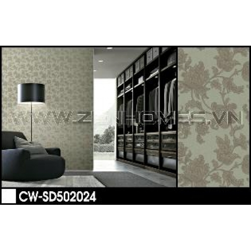 Giấy dán tường cao cấp Renaissance Canada - CW-SD502024