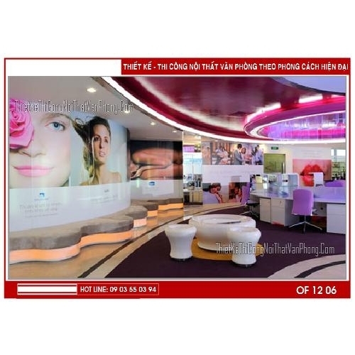 Mẫu thiết kế nội thất văn phòng