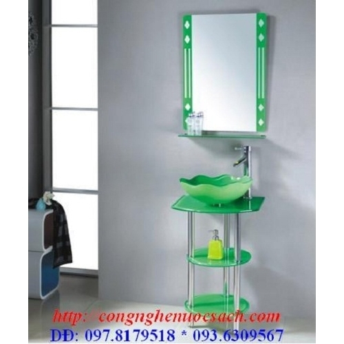 LAVABO KÍNH MÃ SỐ 8052