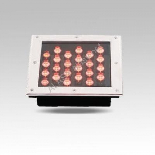 Đèn LED âm đất 24W vuông-GHT324