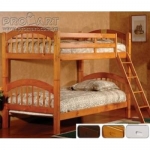 Giường 2 tầng Bella Esprit GTG-6563, gỗ tự nhiên, nhiều màu, xuất khẩu Mỹ