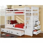 Giường hộp 3 tầng có tủ để đồ Acmer GTG-3381, hàng xuất khẩu