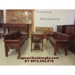 Bộ trường kỷ cổ đẹp gỗ gụ TK57