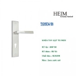Khóa tay gạt to inox