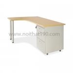 Bàn làm việc chân sắt BLT14CT-HS3