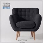 GHẾ ĐƠN RETRO A -1S - GIẢM 46 %
