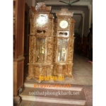 Đồng hồ đứng gỗ Nu máy điện tủ ĐH16