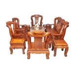 Salon triện tay 10 cẩm lai 10 món