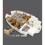 MÔ HÌNH 3D NỘI THẤT VĂN PHÒNG CÔNG TY ESSCO GSC-ESSCO