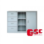 TỦ SẮT VĂN PHÒNG TU118-4D