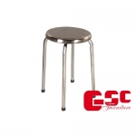 GHẾ ĐÔN INOX TRƠN GD01-IT