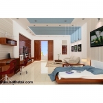 Phòng ngủ kết hợp phòng khách tạo sự khác biệt