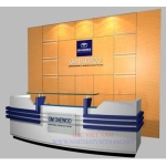 BACK DROP - BÀN QUẦY LỄ TÂN GSC-BD011