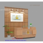 BACK DROP - BÀN QUẦY LỄ TÂN GSC-BD18