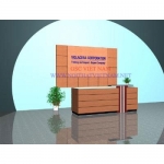 BACK DROP - BÀN QUẦY LỄ TÂN BD05