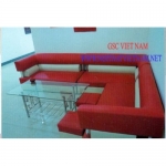 BỘ GHẾ SOFA GÓC MÀU ĐỎ GSC-SOFA-D06