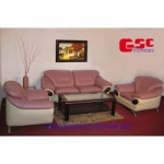 BÀN GHẾ SOFA DA GSC-SOFA-D02