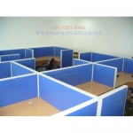 VÁCH NGĂN KHUNG NHÔM BỌC NỈ GSC-VNN23