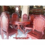 Bộ bàn ăn đẹp bàn tròn 07 món BA37