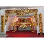 Bàn thờ đẹp, Sập thờ gỗ gụ kich thước lỗ ban BT52