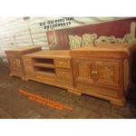 Kệ Tivi đẹp gỗ gụ dogonoithatdongky.com KTV11