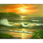 Mặt trời trên sóng