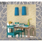 Giấy dán tường Đài Loan Cappuccino CP 140-404