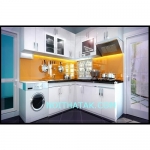 Tủ bếp tiện dụng cho phòng bếp nhỏ