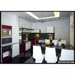 Tủ bếp cao cấp Acrylic