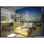 Trang trí phòng ngủ trẻ em với “tuyết nhiệt đới”