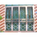 Cửa cổng inox 45