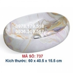 LAVABO SỨ ĐẶT BÀN NGHỆ THUẬT MÃ SỐ 737