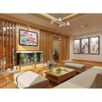 Vách trang trí phòng khách Vạn Xuân