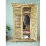 TỦ QUẦN ÁO BẰNG TRE ĐẸP