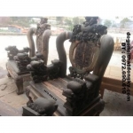 Bộ bàn ghế gỗ mun Mẫu đỉnh rồng Tay 14 BG-42