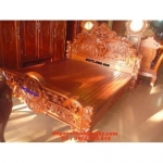 Giường gỗ hương, Giường ngủ Hoa Hồng kiểu mới GNH-2