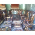 bộ bàn ghế 7 món gỗ buồng đắk lắk