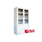 Tủ sắt kính lùa Hòa Phát CAT09K3GT