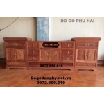 Mẫu Tủ kệ tivi đẹp sản xuất tại đồ gỗ Phú Hải KTV62