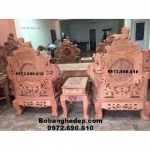 Đồ gỗ đồng kỵ, Bộ bàn ghế đẹp cửu long Bảo Đỉnh B161
