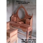Bàn ghế trang điểm đẹp đồ gỗ phú hải BP43
