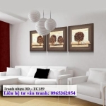 Tranh nhựa 3D - Hoang dã
