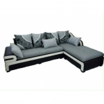 Sofa Nệm Simili Trắng Đen